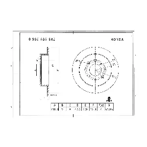 BOSCH 0 986 AB9 842