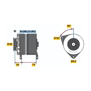 BOSCH 0986044781