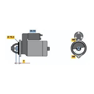 BOSCH 0986017571