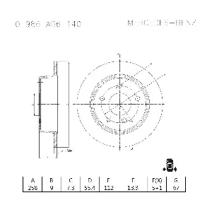 BOSCH 0986AB6140