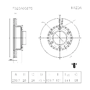 F 026 A06 875 BOSCH