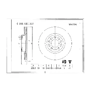0986AB5307 BOSCH