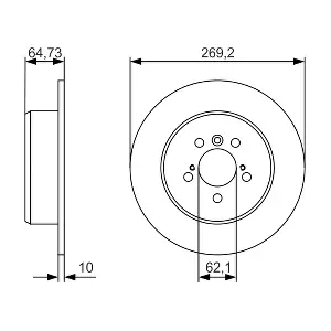 BOSCH 0986479R00