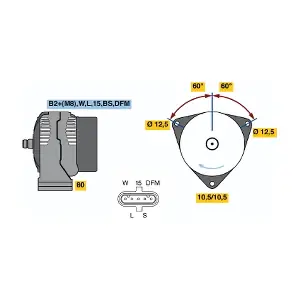 BOSCH 0 124 555 032