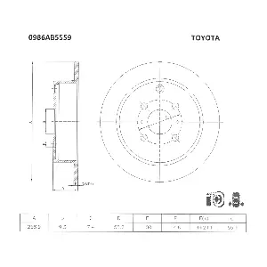 BOSCH 0 986 AB5 559