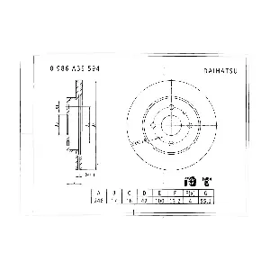0 986 AB5 594 BOSCH