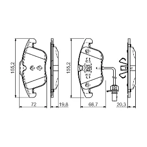 BOSCH 0986TB3164