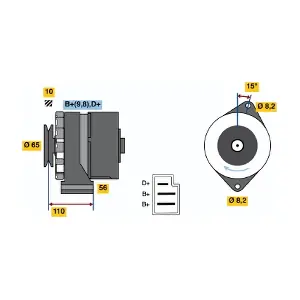 BOSCH 0986030610