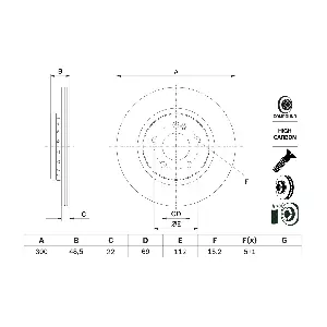 0986479H50 BOSCH