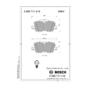 0986T11416 BOSCH