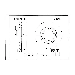 0986AB5352 BOSCH