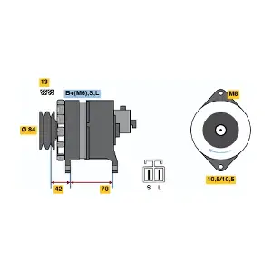 BOSCH 0986 046 421