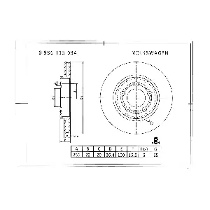 BOSCH 0 986 T15 094