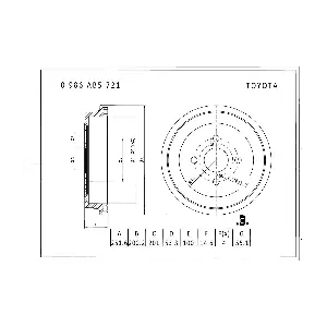 0986AB5721 BOSCH