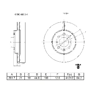 0986AB5541 BOSCH
