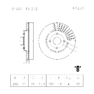 0986T15272 BOSCH