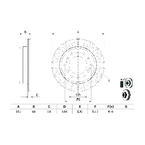 BOSCH 0986479F07