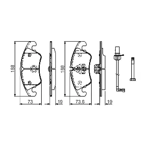 BOSCH 0 986 TB3 165