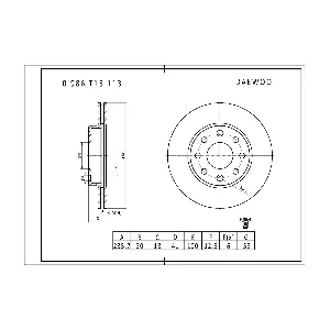0 986 T15 113 BOSCH