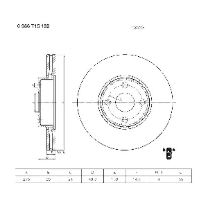0986T15189 BOSCH