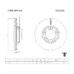 BOSCH 0 986 AB5 424