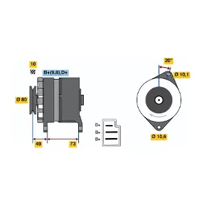 BOSCH 0 986 030 120