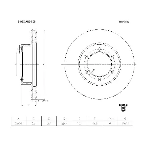 0986AB9565 BOSCH