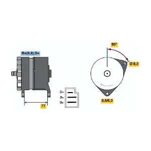 BOSCH 0 986 044 601