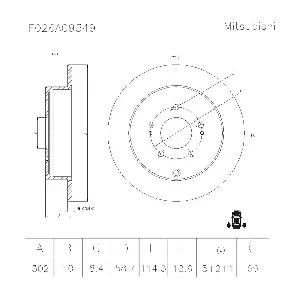 BOSCH F 026 A09 349