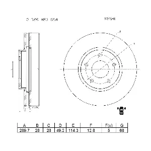 0986AB5554 BOSCH