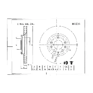 0986AB5295 BOSCH