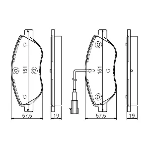 BOSCH 0 986 TB3 155
