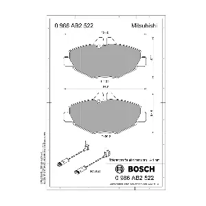 0 986 AB2 522 BOSCH
