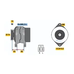 BOSCH 0986045501
