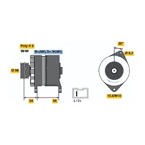 BOSCH 0 986 043 151
