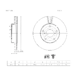 0986T16051 BOSCH