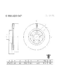 BOSCH 0 986 AB9 647