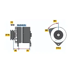 BOSCH 0 986 033 240