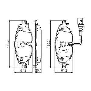 BOSCH 0 986 TB3 166