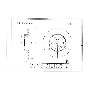 BOSCH 0 986 AB5 686