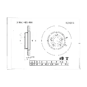 BOSCH 0 986 AB5 498