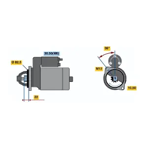 BOSCH 0 001 107 015*