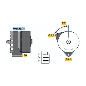 BOSCH 0986 033 070