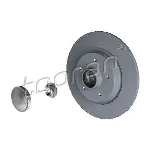 TOPRAN 700 819 Гальмівний диск