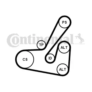 6PK1740K2 CONTINENTAL CTAM