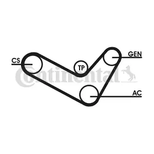6PK1050D2 CONTINENTAL CTAM
