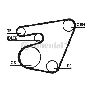 6PK1715D1 CONTINENTAL CTAM