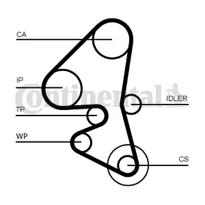 CONTINENTAL CTAM CT1162WP1