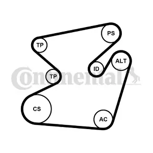6PK1950K1 CONTINENTAL CTAM