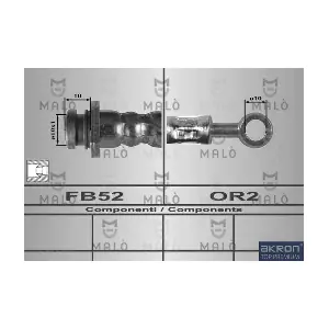 AKRON-MALO 80230 Гальмівний шланг